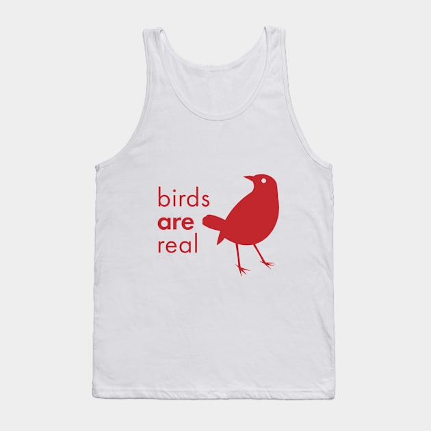 "Birds ARE Real" Tank Top by tvd